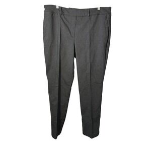 NEW Hilary Radley Womens XXL Black White Houndstooth Tummy Control Pants